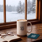 The Cozy Jazz Cafe Signature Coaster