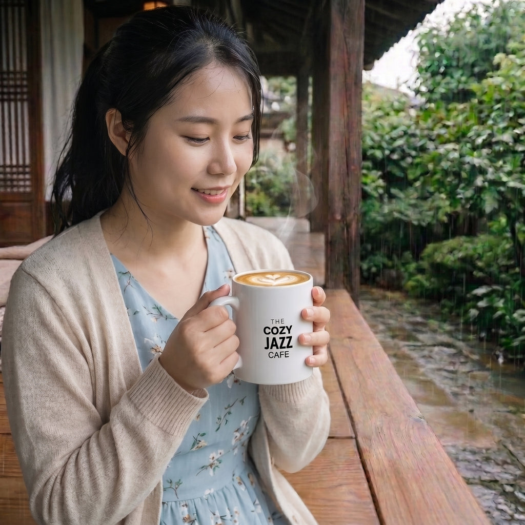 The Cozy Jazz Cafe Signature Mug